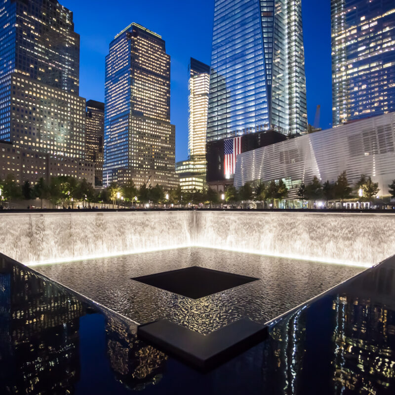 9/11 Memorial Pools, New York City, USA