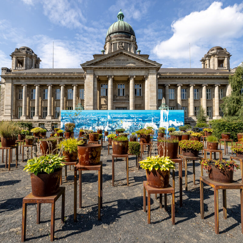 Mahnmal Hier und Jetzt, Hamburgisches Verfassungsgericht, Deutschland