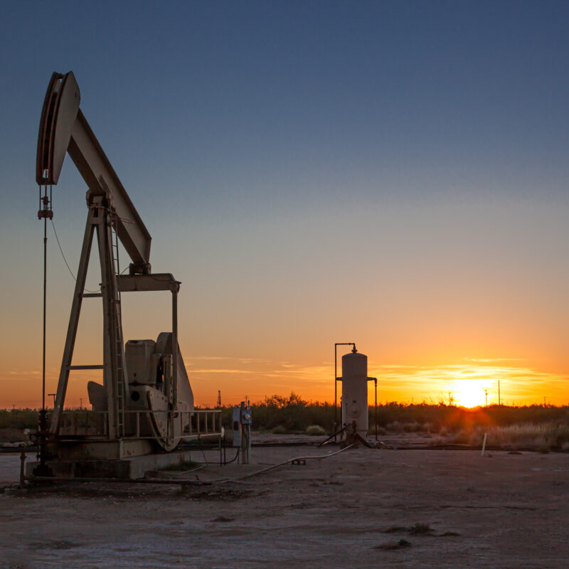 Texas Oil Field