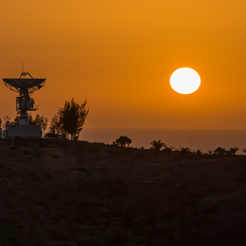 INTA-Tracking-Station, Montaña de Arena
